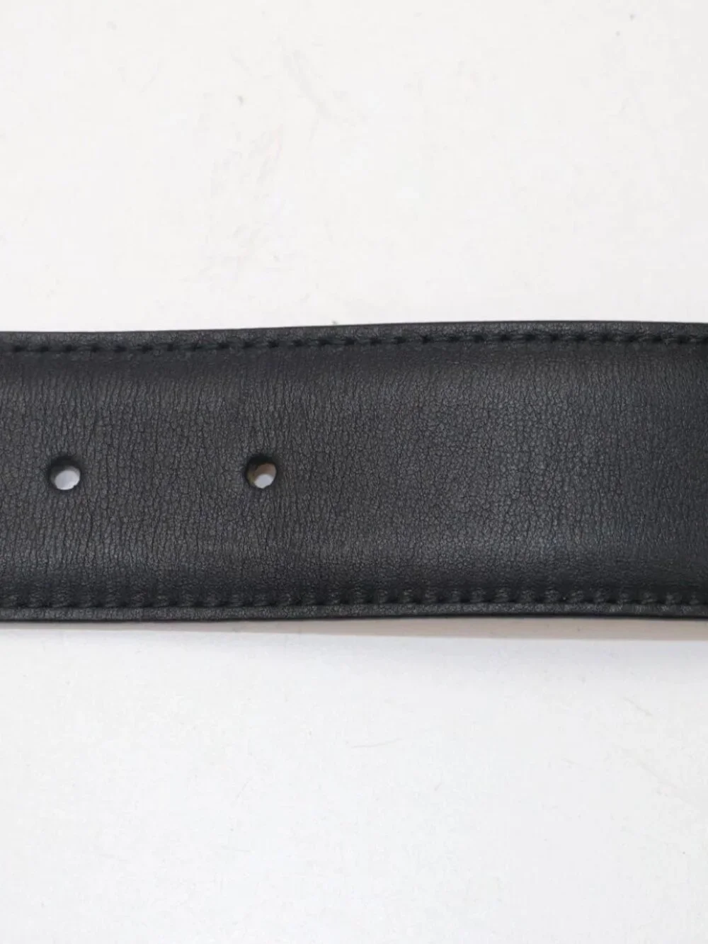 Gucci Interlocking Gold GG Belt 370543 Size 36 - Black/Brown women